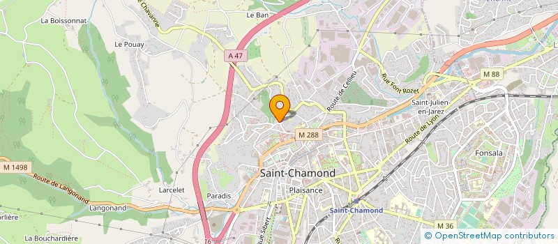 localisation de l'entreprise 843 968 595   SAINT-CHAMOND