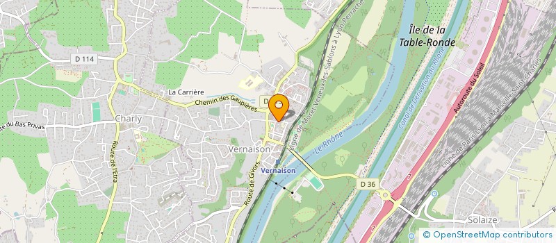 localisation de l'entreprise 843 983 552   VAULX-MILIEU