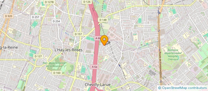 localisation de l'entreprise 843 998 501   L'HAY-LES-ROSES