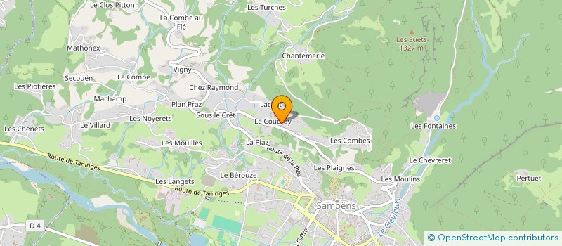 localisation de l'entreprise 844 007 385   SAMOENS