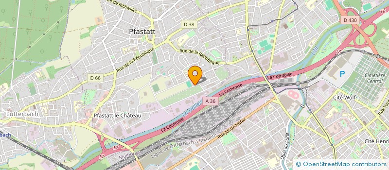 localisation de l'entreprise 844 012 286   RIEDISHEIM