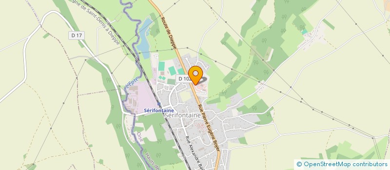 localisation de l'entreprise 844 022 525   SERIFONTAINE