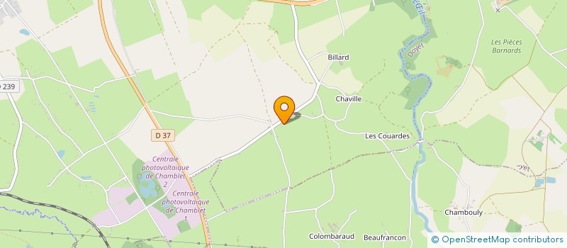 localisation de l'entreprise 844 032 383   CHAMBLET