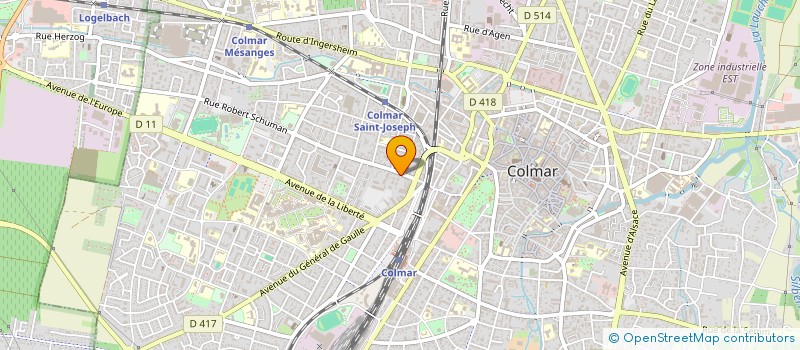 localisation de l'entreprise 844 045 351   COLMAR