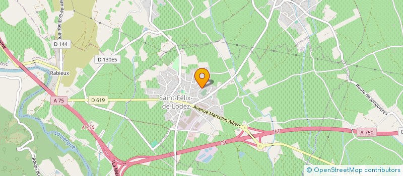 localisation de l'entreprise 844 051 417   ABEILHAN