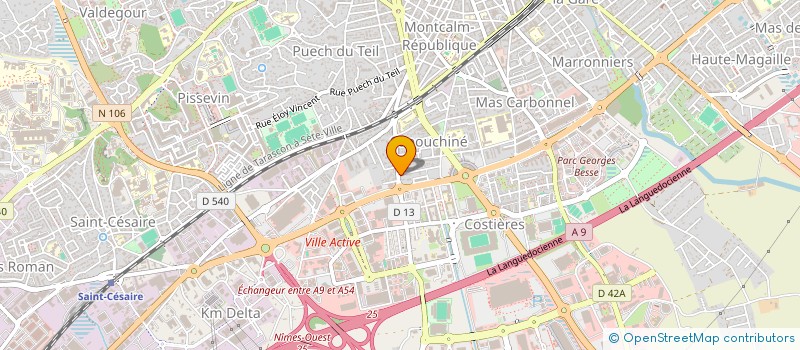 localisation de l'entreprise 844 056 382   NIMES