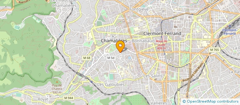 localisation de l'entreprise 844 074 435 à CHAMALIERES