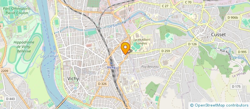 localisation de l'entreprise 844 074 955   VICHY