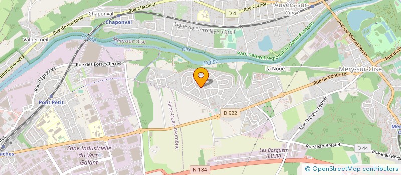 localisation de l'entreprise 844 076 869   MERY-SUR-OISE