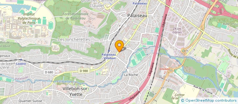 localisation de l'entreprise 844 100 990   PARIS