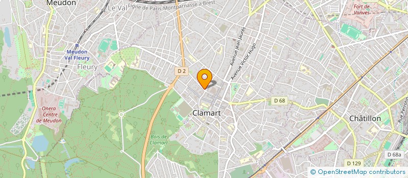localisation de l'entreprise 844 133 710 à CLAMART