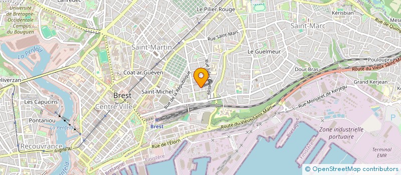 localisation de l'entreprise 844 141 507  à BREST