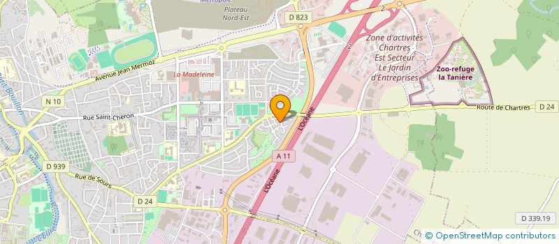 localisation de l'entreprise 844 143 073 à CHARTRES