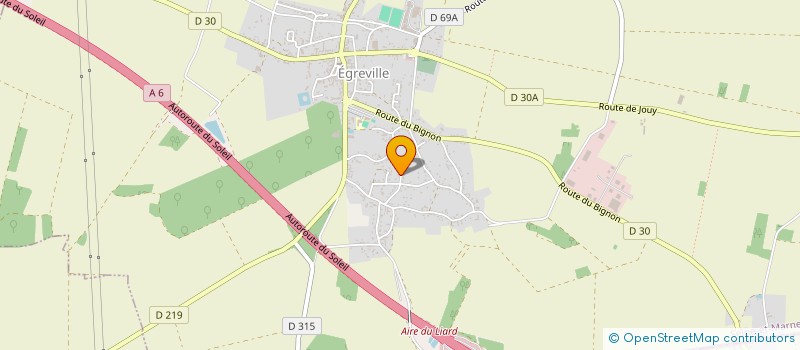 localisation de l'entreprise 844 162 818   EGREVILLE