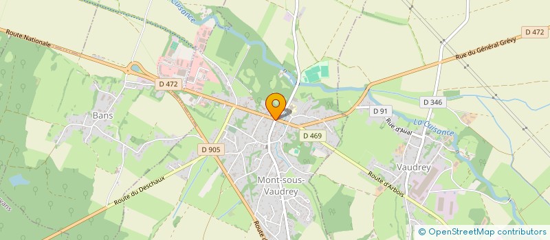 localisation de l'entreprise 844 166 124   DOLE