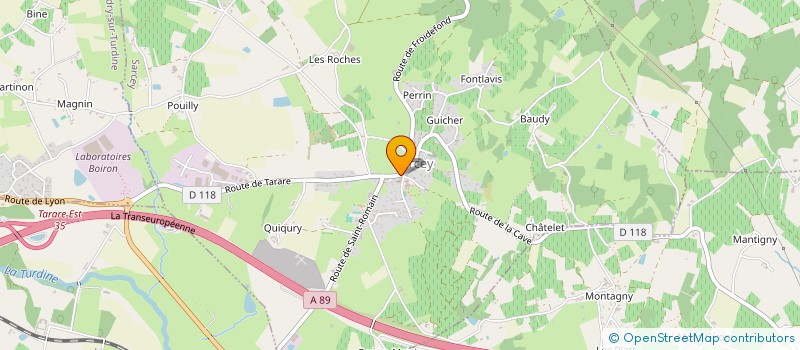 localisation de l'entreprise 844 193 698   CHAMBOST-LONGESSAIGNE