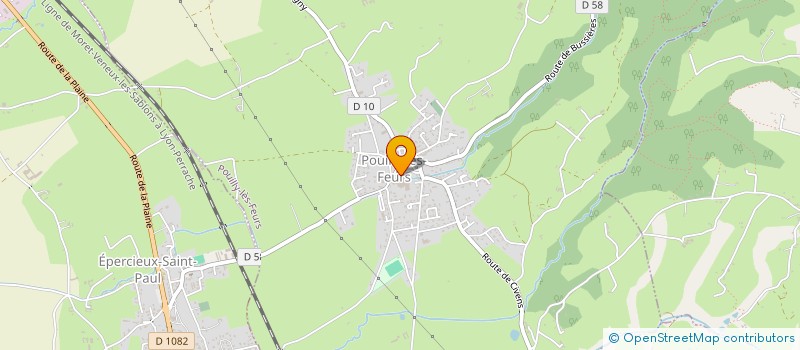 localisation de l'entreprise 844 206 383   POUILLY-LES-FEURS