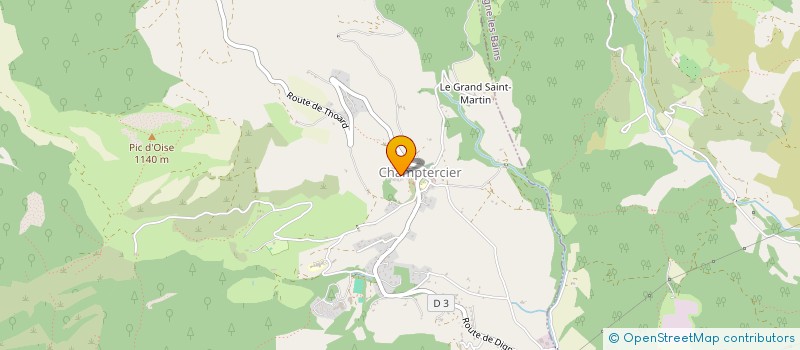 localisation de l'entreprise 844 212 688   CHAMPTERCIER