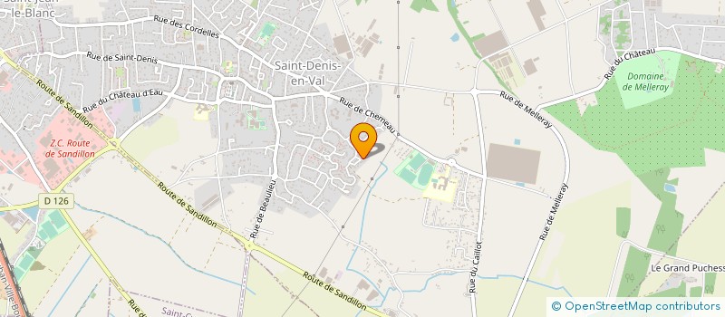 localisation de l'entreprise 844 240 630 à SARAN