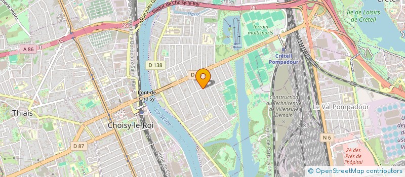 localisation de l'entreprise 844 253 393  à SAINT-MAUR-DES-FOSSES