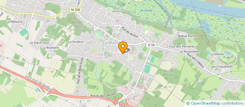 localisation de l'entreprise 844 255 588   BOUSSAY