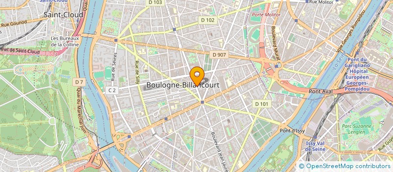 localisation de l'entreprise 844 300 632   BOULOGNE-BILLANCOURT