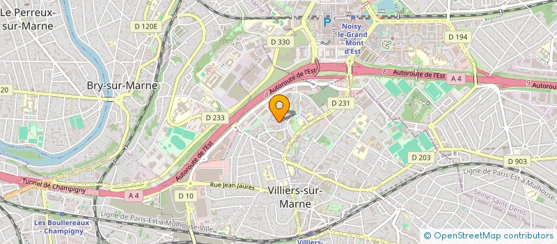 localisation de l'entreprise 844 303 693  à VILLIERS-SUR-MARNE