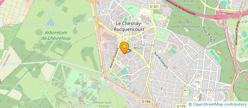 localisation de l'entreprise 844 305 110 à LE CHESNAY-ROCQUENCOURT