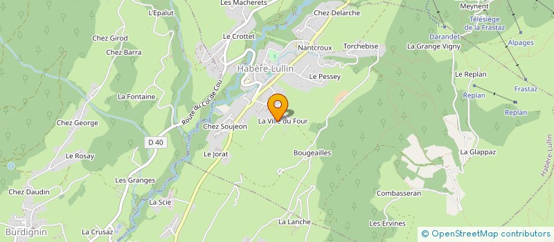 localisation de l'entreprise 844 308 577   HABERE-LULLIN