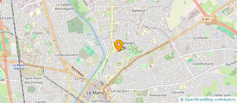 localisation de l'entreprise 844 309 880   LE MANS