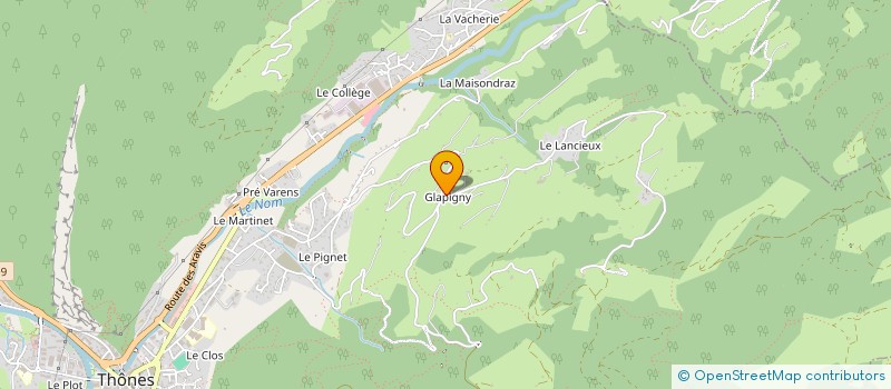 localisation de l'entreprise 844 338 863   SEVRIER