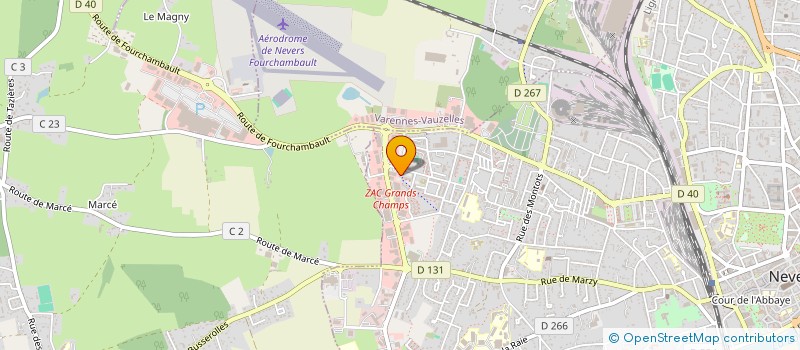 localisation de l'entreprise 844 349 332 à NEVERS