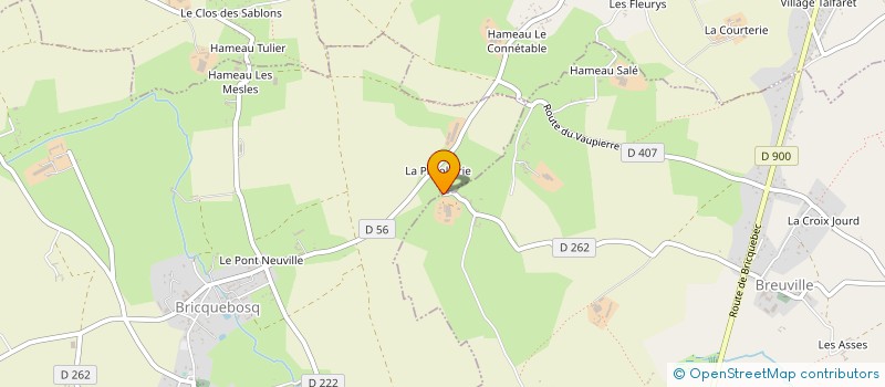 localisation de l'entreprise 844 363 960   SIOUVILLE-HAGUE