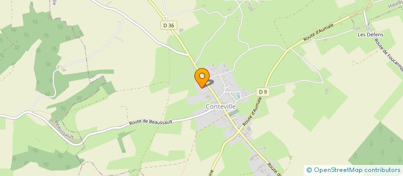 localisation de l'entreprise 844 398 966   CONTEVILLE