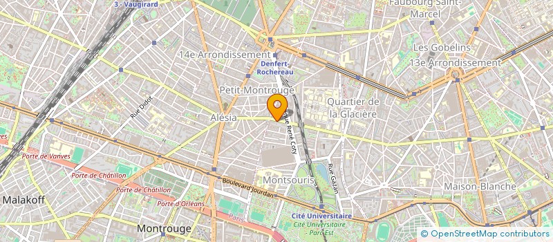 localisation de l'entreprise 844 399 428   MALAKOFF