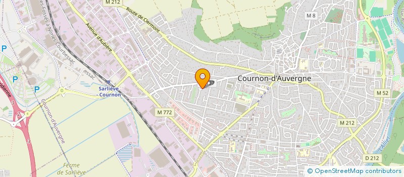 localisation de l'entreprise 844 408 906   COURNON-D'AUVERGNE