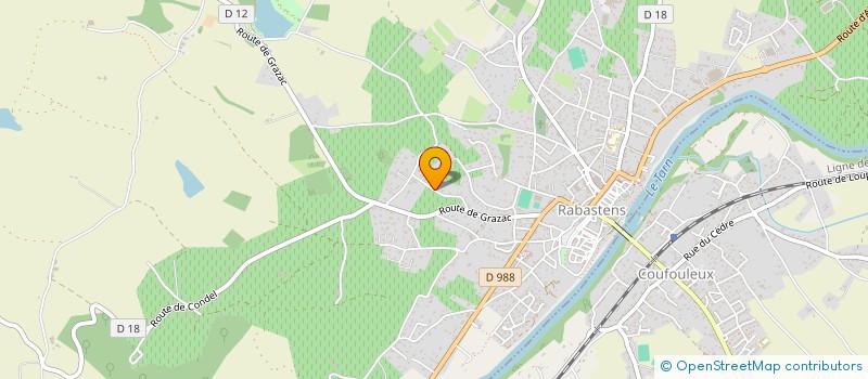 localisation de l'entreprise 844 424 937 à RABASTENS