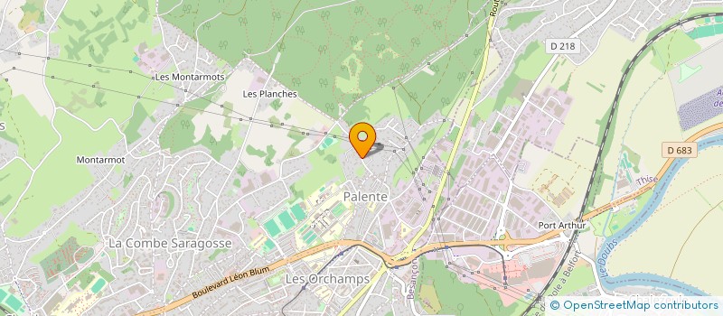 localisation de l'entreprise 844 487 835   BESANCON