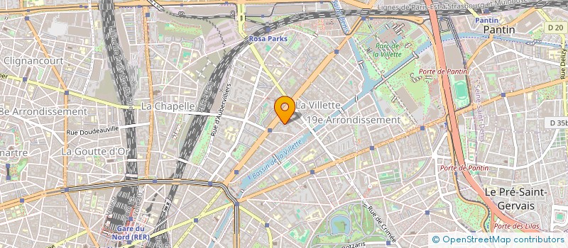 localisation de l'entreprise 844 491 829   AUBERVILLIERS