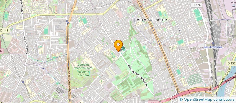localisation de l'entreprise 844 492 363  à VITRY-SUR-SEINE