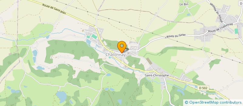 localisation de l'entreprise 844 516 765   CHATONNAY