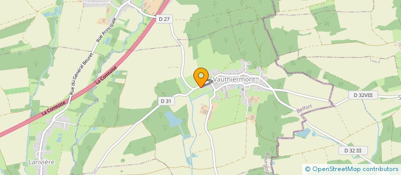 localisation de l'entreprise 844 522 235   BAVILLIERS