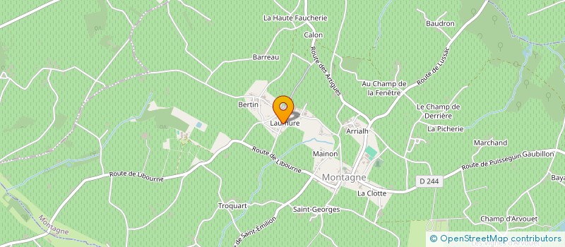 localisation de l'entreprise 844 525 816   MONTAGNE