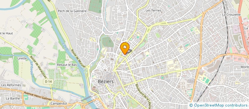 localisation de l'entreprise 844 533 364   BEZIERS