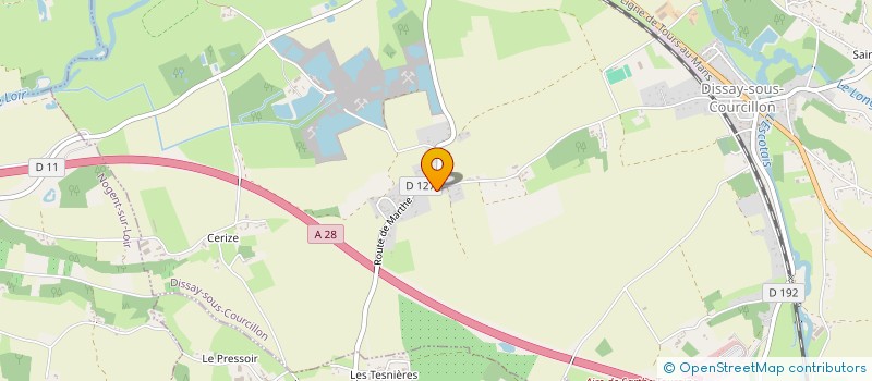 localisation de l'entreprise 844 541 854   DISSAY-SOUS-COURCILLON