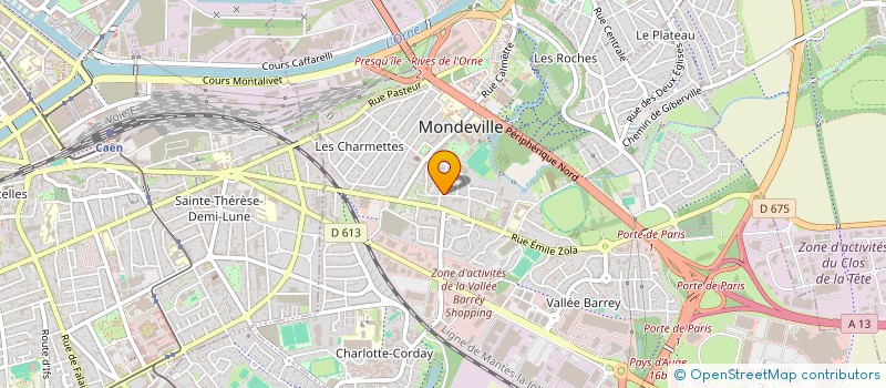 localisation de l'entreprise 844 551 937   MONDEVILLE