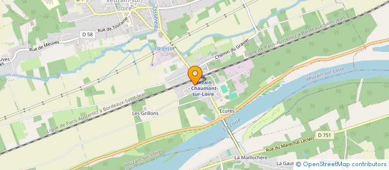 localisation de l'entreprise 844 568 717   VEUZAIN-SUR-LOIRE