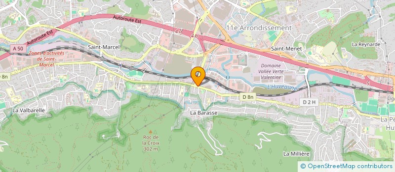 localisation de l'entreprise 844 575 282   LA PENNE SUR HUVEAUNE