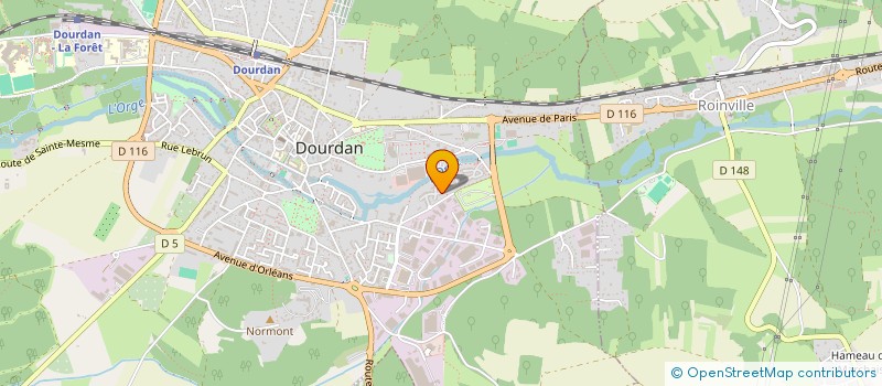 localisation de l'entreprise 844 585 257   DOURDAN