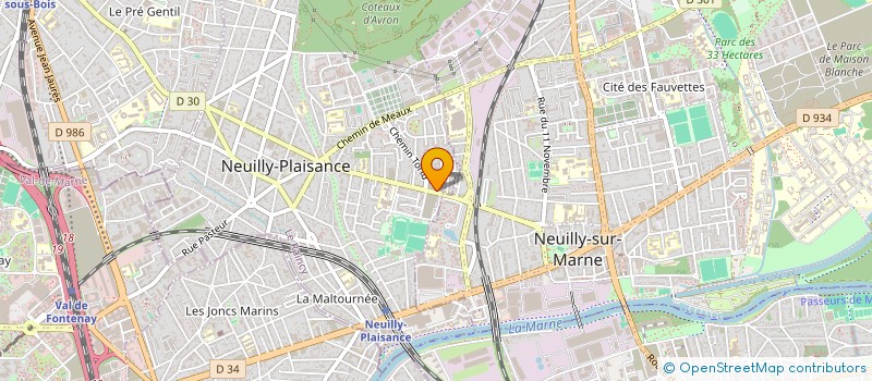 localisation de l'entreprise 844 595 405 à NEUILLY-PLAISANCE